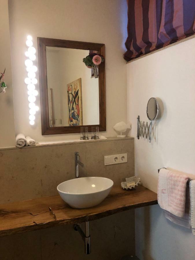 Ferienwohnung Burgenblick Mit Blick Auf Риденбург Экстерьер фото